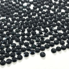 Load image into Gallery viewer, Black Hotfix Rhinestuds / Available Sizes 2mm, 3mm, 4mm, 5mm, 6mm www.ArtBeeCrafts.com