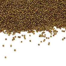 Load image into Gallery viewer, Earth Tone Browns- Microbeads (No Holes) 0.8mm - 1.2mm Caviar Beads https://www.artbeecrafts.com/products/earth-tone-browns-microbeads-no-holes-0-8mm-1-2mm-caviar-beads Earth Tone Browns- Microbeads 0.8mm - 1.2mm- No Holes Caviar Beads Tiny but dynamic, these undrilled microbeads add a textural dimension to designs. Excellent for scrapbooking, embellishments, jewelry, nail art, and many other home or professional décor projects. Size may vary. Options sold by the weight