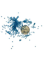Load image into Gallery viewer, Blue Sea Translucent- Microbeads (No Holes) 1.0mm - 1.2mm Caviar Beads https://www.artbeecrafts.com/products/blue-sea-translucent-microbeads-no-holes-1-0mm-1-2mm-caviar-beads Blue Sea Translucent- Microbeads 1.0mm - 1.2mm- No Holes Caviar Beads Tiny but dynamic, these undrilled microbeads add a textural dimension to designs. Excellent for scrapbooking, embellishments, jewelry, nail art, and many other home or professional décor projects. Size may vary. Options sold by the weight