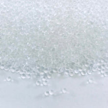 Load image into Gallery viewer, Clear Translucent- Microbeads (No Holes) 0.8mm - 1.2mm Caviar Beads https://www.artbeecrafts.com/products/clear-translucent-microbeads-no-holes-0-8mm-1-2mm-caviar-beads Clear Translucent- Microbeads 0.8mm - 1.2mm- No Holes Caviar Beads Tiny but dynamic, these undrilled microbeads add a textural dimension to designs. Excellent for scrapbooking, embellishments, jewelry, nail art, and many other home or professional décor projects. Size may vary. Options sold by the weight