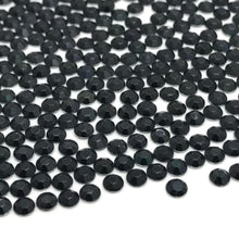 Load image into Gallery viewer, Black Hotfix Rhinestuds / Available Sizes 2mm, 3mm, 4mm, 5mm, 6mm www.ArtBeeCrafts.com