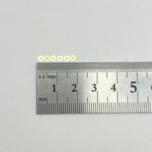 Load image into Gallery viewer, 3mm White Pink Iridescent Sequins
