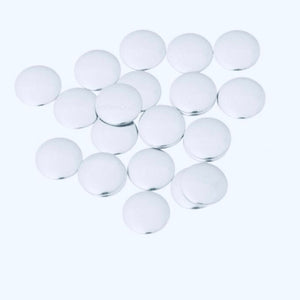 22mm Silver Polished Round Hotfix Iron-on Nailhead 12pcs
