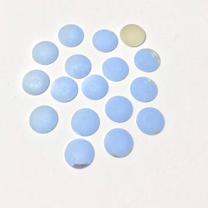 22mm Silver Polished Round Hotfix Iron-on Nailhead 12pcs