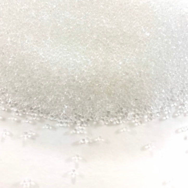 Clear Translucent- Microbeads 0.8mm - 1.2mm – ArtBeeCrafts