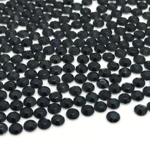 Black Hotfix Rhinestuds / Available Sizes 2mm, 3mm, 4mm, 5mm, 6mm www.ArtBeeCrafts.com