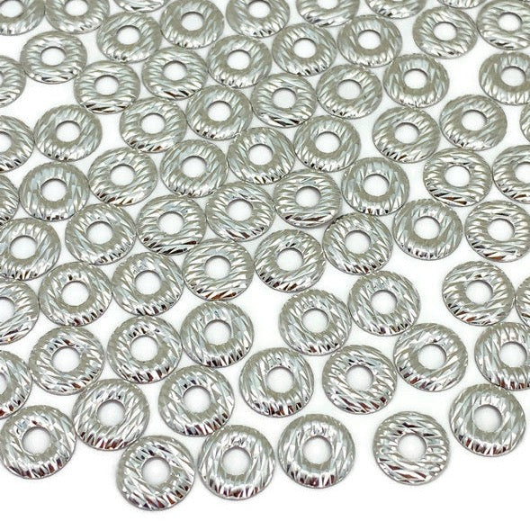 https://www.artbeecrafts.com/products/silver-holl-shaped-hotfix-check-nailhead-available-size-6mm-8mm-100pc Silver Holl Shaped Hotfix Nailhead come with a pre-coat of glue and are easy to apply. All you need is either a hotfix tool, household iron, or a heat press. Available Sizes:-6mm-8mmMaterial: AluminumPackaging:Silver Holl Shaped Hotfix Nailhead are packed in a re-sealable plastic bag. We always give a bit extra!!!