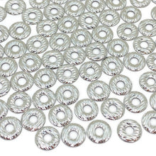 Load image into Gallery viewer, https://www.artbeecrafts.com/products/silver-holl-shaped-hotfix-check-nailhead-available-size-6mm-8mm-100pc Silver Holl Shaped Hotfix Nailhead come with a pre-coat of glue and are easy to apply. All you need is either a hotfix tool, household iron, or a heat press. Available Sizes:-6mm-8mmMaterial: AluminumPackaging:Silver Holl Shaped Hotfix Nailhead are packed in a re-sealable plastic bag. We always give a bit extra!!!
