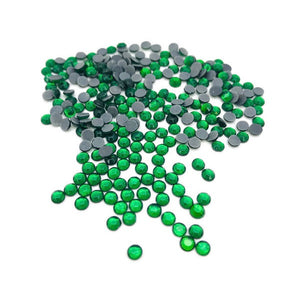 Emerald Hotfix Rhinestones SS12