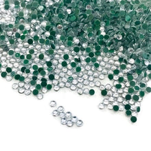 Load image into Gallery viewer, Hotfix Rhinestones are one of the easiest ways to add sparkle to your apparel designs, purses, cell phones, belts, dolls, scrapbooks, nail art, tumblers and much more! Stones are heat set and already have glue on the back. Easy to apply with hot fix applicator or a household iron. www.ArtBeeCrafts.com
